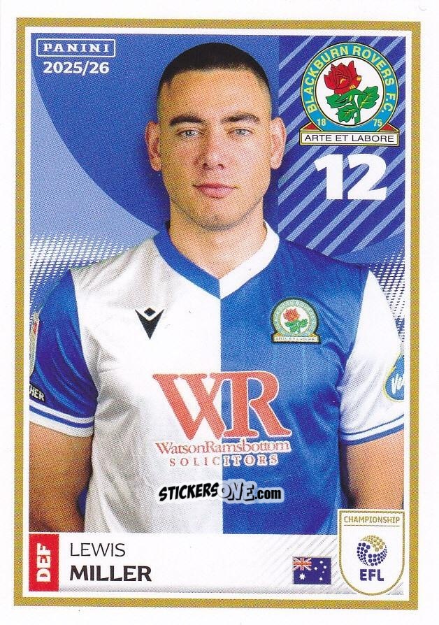Figurina Lewis Miller - EFL 2025-2026
 n. 40 - Panini