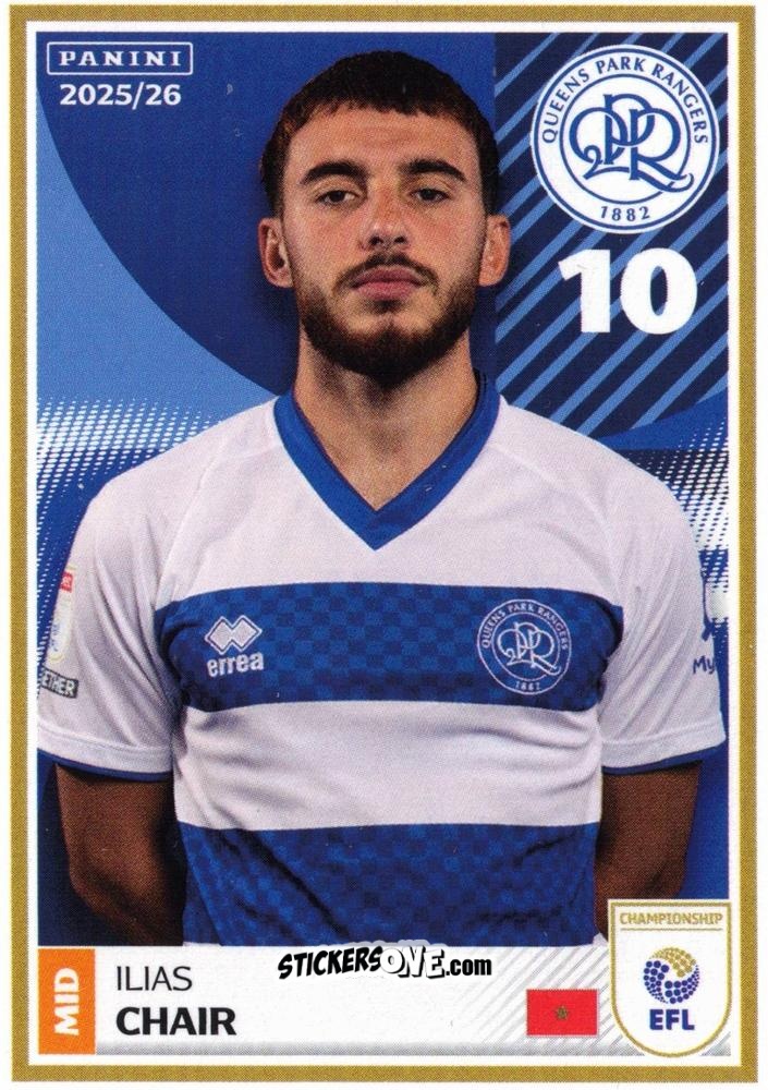 Sticker Ilias Chair - EFL 2025-2026
 n. 322 - Panini