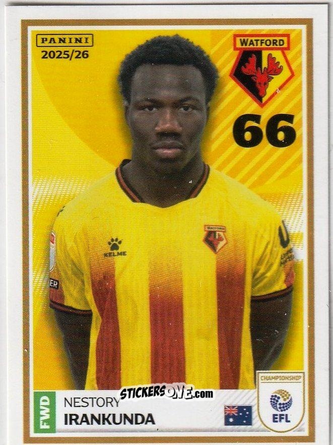 Cromo Nestory Irankunda - EFL 2025-2026
 n. 436 - Panini