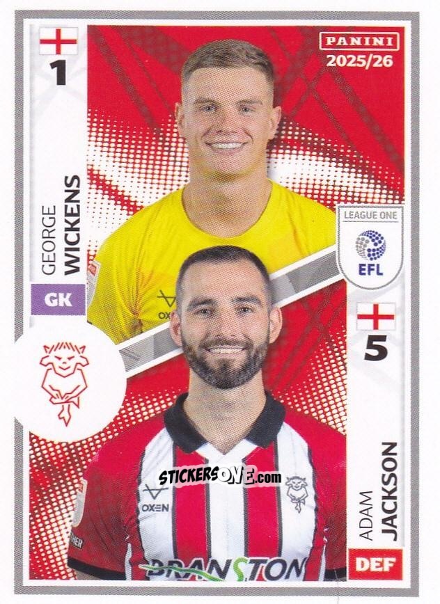 Figurina George Wickens / Adam Jackson - EFL 2025-2026
 n. 574 - Panini