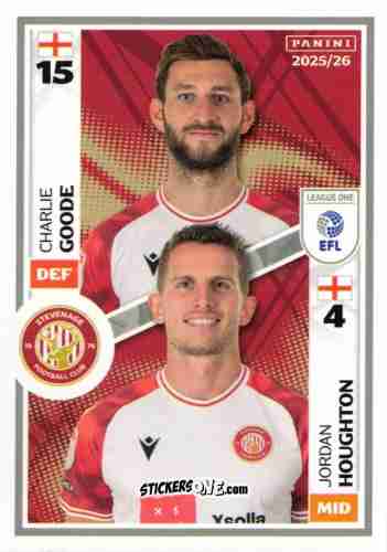 Cromo Charlie Goode / Jordan Houghton - EFL 2025-2026
 n. 648 - Panini