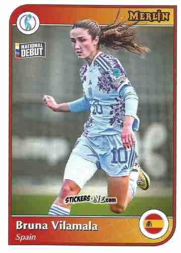Figurina Bruna Vilamala - UEFA Women’s Euro 2025
 n. 10 - Topps Merlin