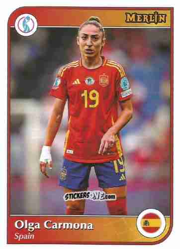 Sticker Olga Carmona - UEFA Women’s Euro 2025
 n. 46 - Topps Merlin