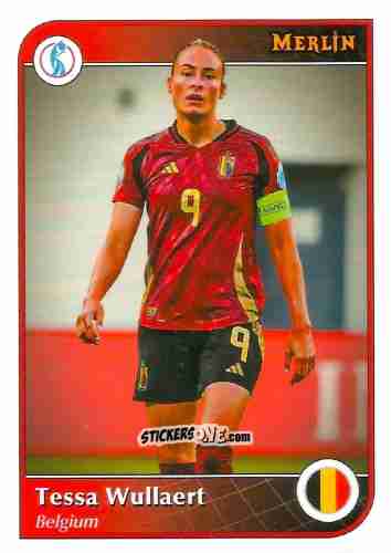 Cromo Tessa Wullaert - UEFA Women’s Euro 2025
 n. 58 - Topps Merlin