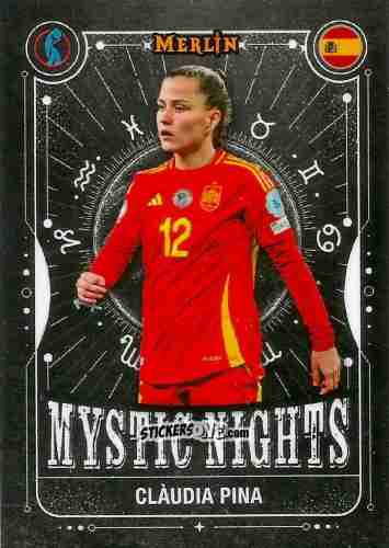 Sticker Clàudia Pina - UEFA Women’s Euro 2025
 n. 83 - Topps Merlin