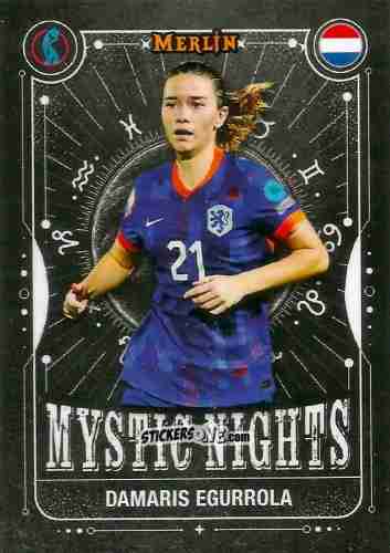 Figurina Damaris Egurrola - UEFA Women’s Euro 2025
 n. 84 - Topps Merlin