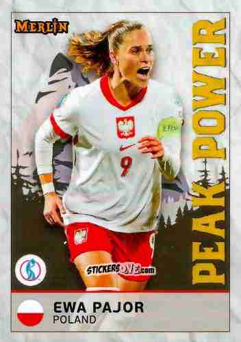 Sticker Ewa Pajor - UEFA Women’s Euro 2025
 n. 107 - Topps Merlin