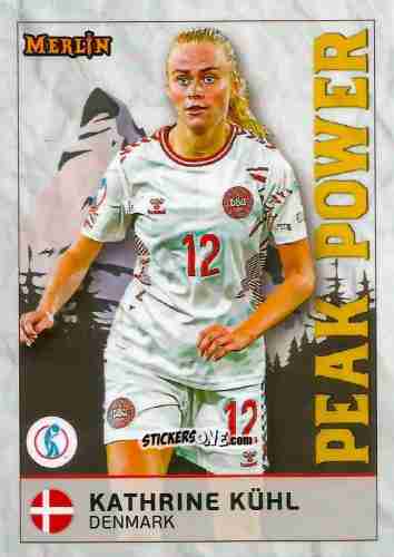 Figurina Kathrine Kühl - UEFA Women’s Euro 2025
 n. 113 - Topps Merlin