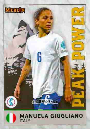 Sticker Manuela Giugliano - UEFA Women’s Euro 2025
 n. 117 - Topps Merlin