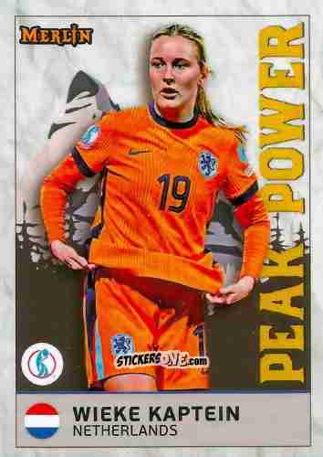 Sticker Wieke Kaptein - UEFA Women’s Euro 2025
 n. 123 - Topps Merlin