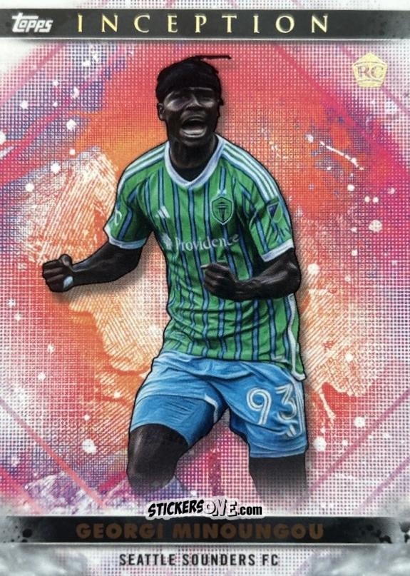 Figurina Georgi Minoungou - Inception MLS 2025
 n. 48 - Topps