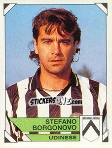 Figurina Stefano Borgonovo - Calciatori 1993-1994 n. 335 - Panini