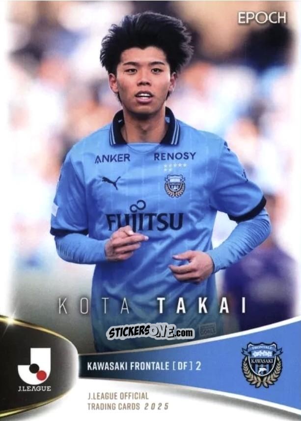 Cromo Kota Takai - J League 2025 n. 49 - EPOCH