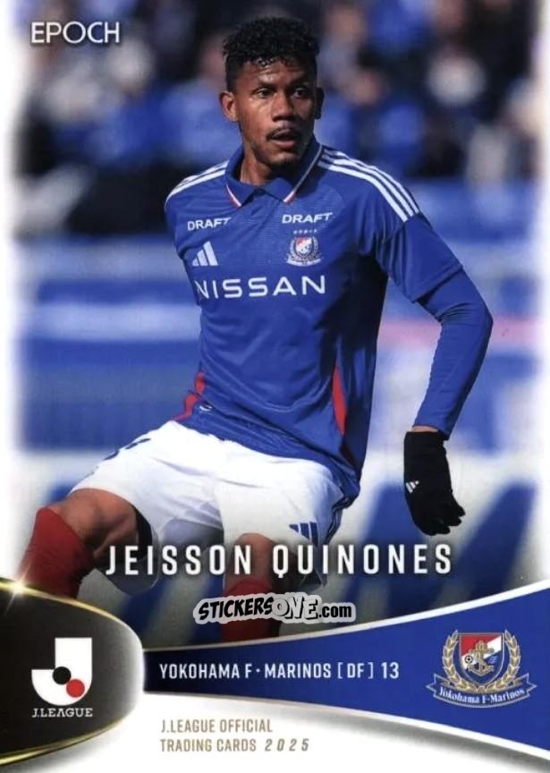 Figurina Jeisson Quinones - J League 2025 n. 60 - EPOCH