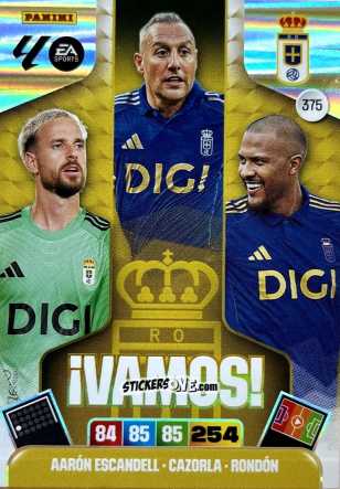 Figurina Escandell / Cazorla / Rondon - Laliga 2025-2026. Adrenalyn Xl n. 375 - Panini