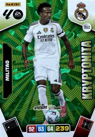 Figurina Militão - Laliga 2025-2026. Adrenalyn Xl n. 393 - Panini