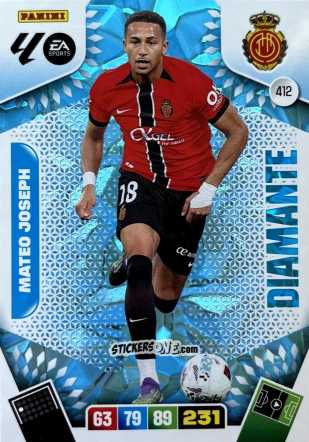 Figurina Mateo Joseph - Laliga 2025-2026. Adrenalyn Xl n. 412 - Panini