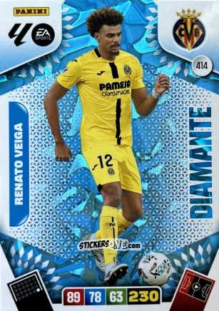 Cromo Renato Veiga - Laliga 2025-2026. Adrenalyn Xl n. 414 - Panini