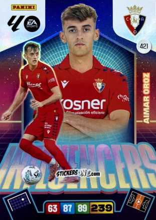 Figurina Aimar Oroz - Laliga 2025-2026. Adrenalyn Xl n. 421 - Panini