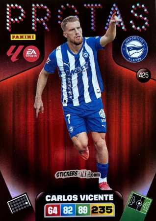 Cromo Carlos Vicente - Laliga 2025-2026. Adrenalyn Xl n. 425 - Panini