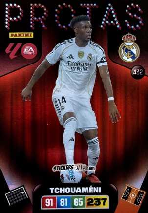 Cromo Tchouaméni - Laliga 2025-2026. Adrenalyn Xl n. 432 - Panini