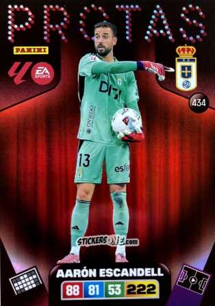Cromo Aarón Escandell - Laliga 2025-2026. Adrenalyn Xl n. 434 - Panini