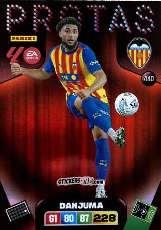 Sticker Danjuma - Laliga 2025-2026. Adrenalyn Xl n. 440 - Panini