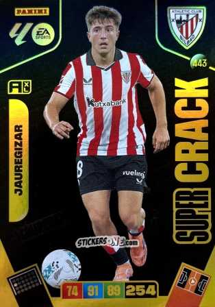 Figurina Jauregizar - Laliga 2025-2026. Adrenalyn Xl n. 443 - Panini