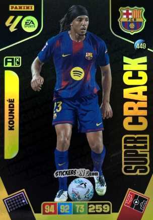 Sticker Koundé - Laliga 2025-2026. Adrenalyn Xl n. 449 - Panini