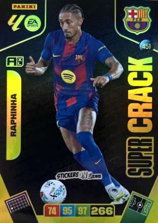 Sticker Raphinha - Laliga 2025-2026. Adrenalyn Xl n. 451 - Panini