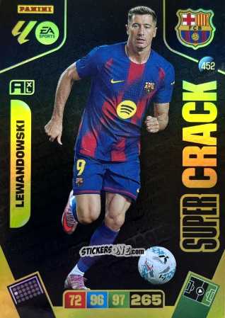 Sticker Lewandowski - Laliga 2025-2026. Adrenalyn Xl n. 452 - Panini