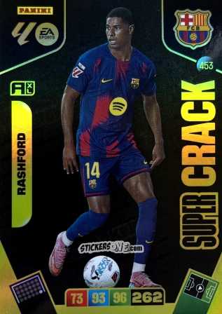 Sticker Rashford - Laliga 2025-2026. Adrenalyn Xl n. 453 - Panini