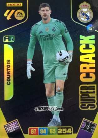 Figurina Courtois - Laliga 2025-2026. Adrenalyn Xl n. 457 - Panini