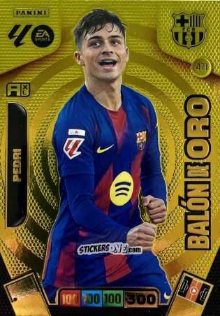 Sticker Pedri - Laliga 2025-2026. Adrenalyn Xl n. 471 - Panini