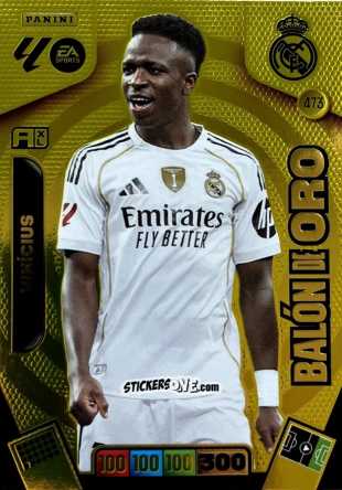 Figurina Vinicius - Laliga 2025-2026. Adrenalyn Xl n. 473 - Panini