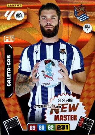 Figurina Caleta-Car - Laliga 2025-2026. Adrenalyn Xl n. NM4 - Panini