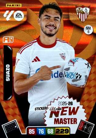 Figurina Suazo - Laliga 2025-2026. Adrenalyn Xl n. NM6 - Panini