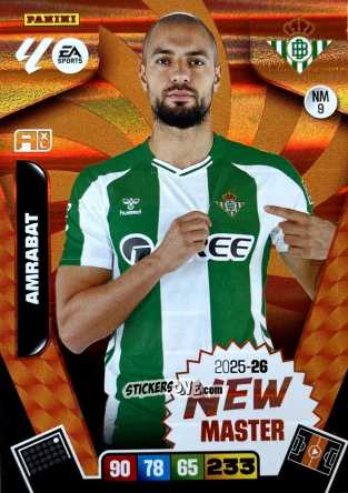 Figurina Amrabat - Laliga 2025-2026. Adrenalyn Xl n. NM9 - Panini