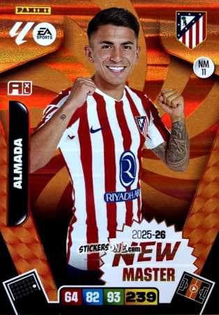 Sticker Almada - Laliga 2025-2026. Adrenalyn Xl n. NM11 - Panini