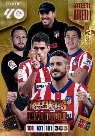 Sticker Oblak / Luis Suarez - Laliga 2025-2026. Adrenalyn Xl n. MI2 - Panini
