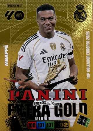 Sticker Mbappé - Laliga 2025-2026. Adrenalyn Xl n. EG2 - Panini