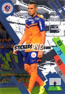Figurina Kevin Berigaud - FOOT 2014-2015. Adrenalyn XL n. MHSC-up3 - Panini