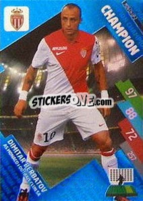 Figurina Dimitar Berbatov - FOOT 2014-2015. Adrenalyn XL n. MON-ch-up2 - Panini