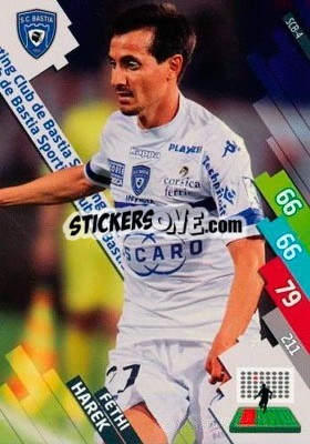 Figurina Féthi Harek - FOOT 2014-2015. Adrenalyn XL n. SCB-4 - Panini