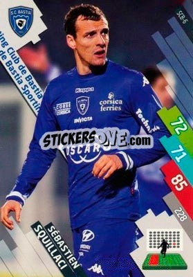 Figurina Sébastien Squillaci - FOOT 2014-2015. Adrenalyn XL n. SCB-6 - Panini