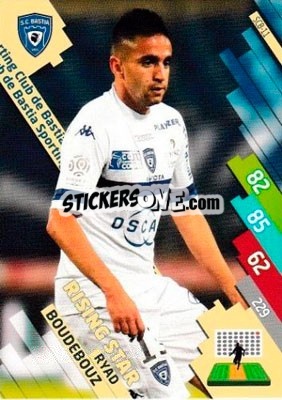 Cromo Ryad Boudebouz - FOOT 2014-2015. Adrenalyn XL n. SCB-11 - Panini