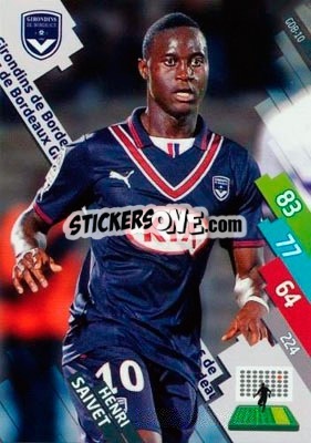 Figurina Henri Saivet - FOOT 2014-2015. Adrenalyn XL n. GDB-10 - Panini