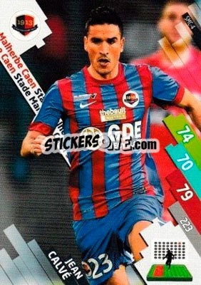 Figurina Jean Calvé - FOOT 2014-2015. Adrenalyn XL n. SMC-4 - Panini