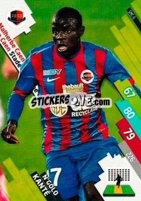 Figurina N'Golo Kanté - FOOT 2014-2015. Adrenalyn XL n. SMC-6 - Panini