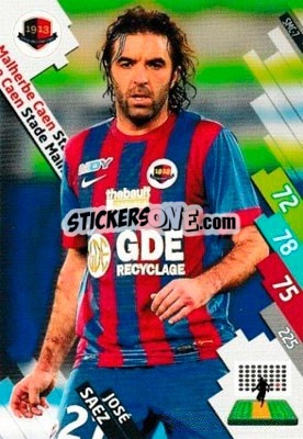 Cromo José Saez - FOOT 2014-2015. Adrenalyn XL n. SMC-7 - Panini